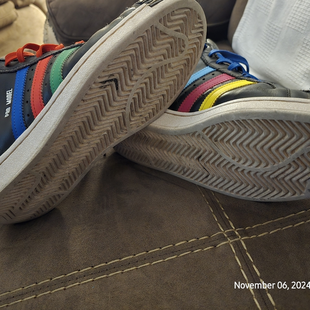 Adidas shell toe High Tops